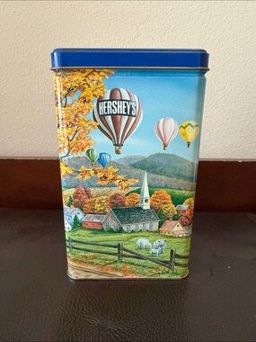 Vintage 1994 Hershey's Hometown Series Canister #11 Collectible Metal Tin